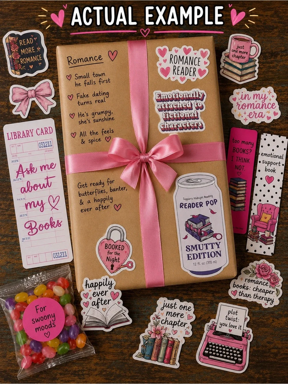 Blind Date With a Book Gift Set - You Pick Genre, Great Gift for Book Lovers!